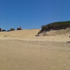 The beach of Punta del Diablo.